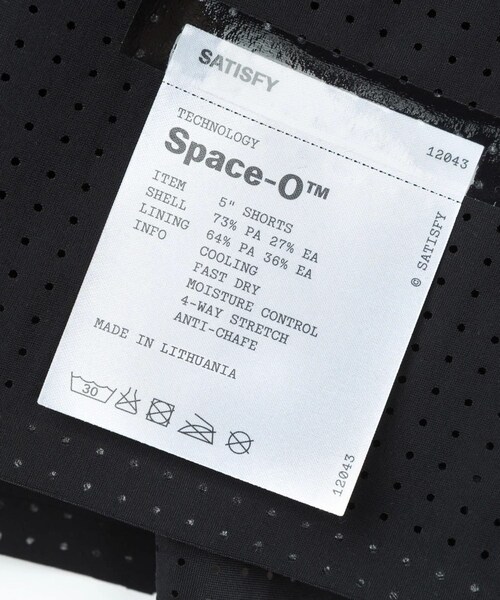 bonjour records(ボンジュールレコーズ)の「SATISFY/サティスファイ Space-O 5" shorts(その他パンツ・レディース・ブラック・L/M/XL)」の10枚目の写真