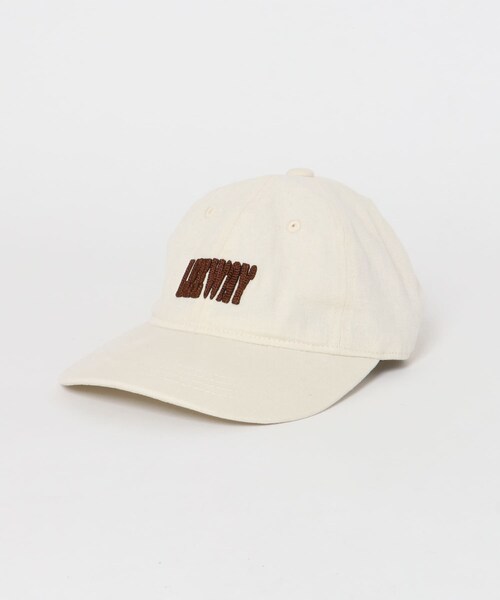 KBF（ケイビーエフ）の「プランプチェーンステッチCAP（キャップ・レディース・IVORY/BROWN/GREEN・one）」の7枚目の写真