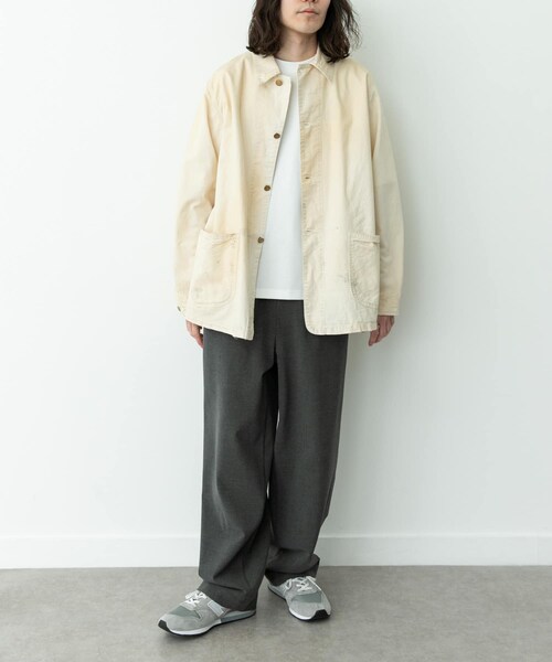 URBAN RESEARCH Sonny Label（アーバンリサーチサニーレーベル）の「Lee　VINTAGE LOCO JACKET（カバーオール・メンズ・OFF WHITE/JELT DENIM・M/L）」の9枚目の写真