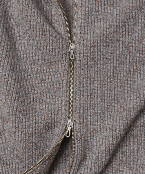 URBAN RESEARCH（アーバンリサーチ）の「ULTERIOR　WOOL COTTON RIB DRIVERS KNIT（テーラードジャケット・メンズ・BLACK MIX/GREY MIX/PURPLE MIX・M/L）」の13枚目の写真