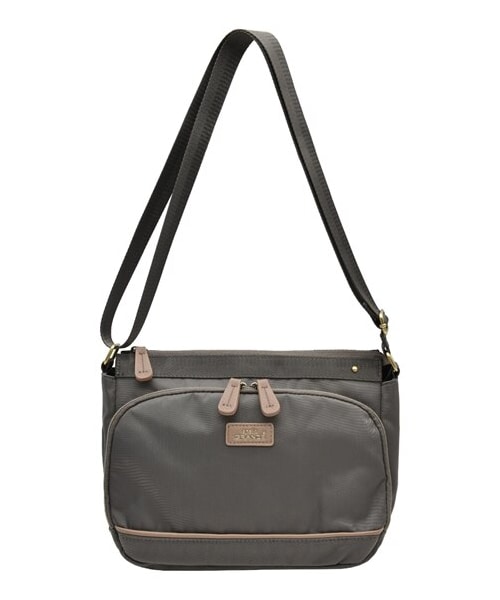 nissen（ニッセン）の「anello GRANDE（アネログランデ)エクレア 多機能ショルダーバック（ショルダーバッグ・メンズ・ベージュ/ブラック/グレー/ネイビー/ピンク・Y）」の2枚目の写真