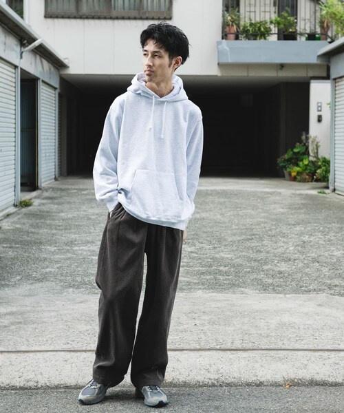 URBAN RESEARCH DOORS（アーバンリサーチドアーズ）の「2タック太畝コーデュロイパンツ（その他パンツ・メンズ・BROWN/CHARCOAL・M/L）」の20枚目の写真