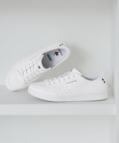 ROPE' PICNIC（ロペピクニック）の「【le coq sportif/ルコックスポルティフ別注】ラ ローランSI/LA ROLAND SI（スニーカー・レディース・ホワイト・23.5/24.0/24.5）」の2枚目の写真