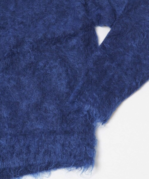 URBAN RESEARCH（アーバンリサーチ）の「YLEVE　MOHAIR NAPPING KNIT CARDIGAN（カーディガン/ボレロ・メンズ・110 COBALT・4）」の8枚目の写真