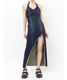 EVRIS | デニムロングワンピース(ワンピース)