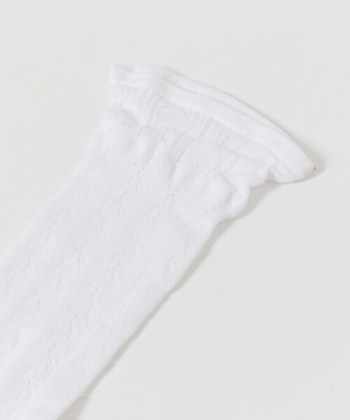 URBAN RESEARCH（アーバンリサーチ）の「SWEDISH STOCKINGS　ERICA CROCHET KNEE HIGHS（その他アンダーウェア/インナー・レディース・IVORY/BLACK・-）」の6枚目の写真