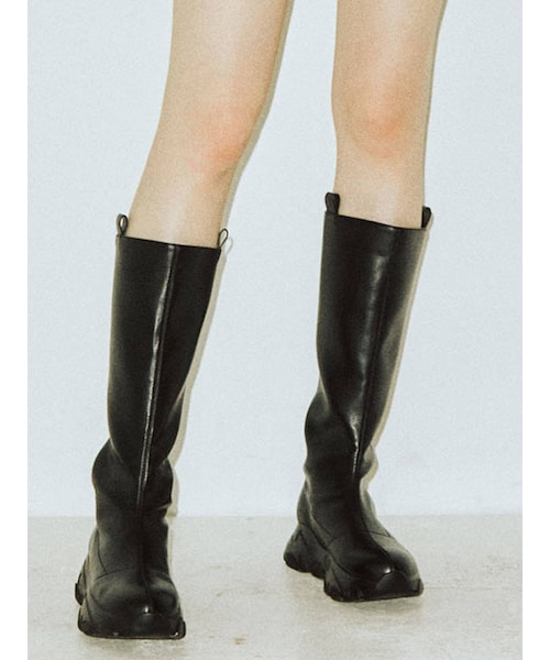 jouetie（ジュエティ）の「ジョッキーロングブーツ（ブーツ・レディース・ブラウン/ブラック/アイボリー/カーキ・L/M）」の7枚目の写真