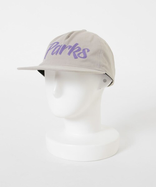 THE GOODLAND MARKET（ザグッドランドマーケット）の「PARKS PROJECT　PARKS Chain Stitch Tracker Cap（キャップ・メンズ・BLACK/GRAY/BROWN・FREE）」の2枚目の写真