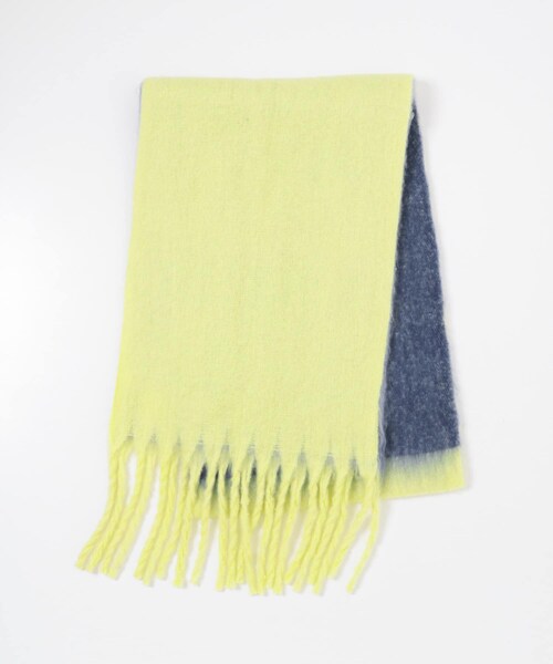 SENSE OF PLACE by URBAN RESEARCH（センスオブプレイスバイアーバンリサーチ）の「『一部WEB限定カラー』パネルボーダーストール（マフラー・レディース・RED/GREEN/YELLOW/ORANGE・one）」の20枚目の写真