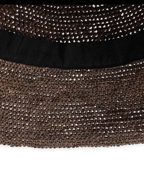 ADAM ET ROPE'（アダムエロペ）の「【J'aDoRe・店舗限定】【La Maison de Lyllis（メゾンドリリス）】ROOL（ハット・レディース・キナリ/ダークブラウン系・F）」の15枚目の写真