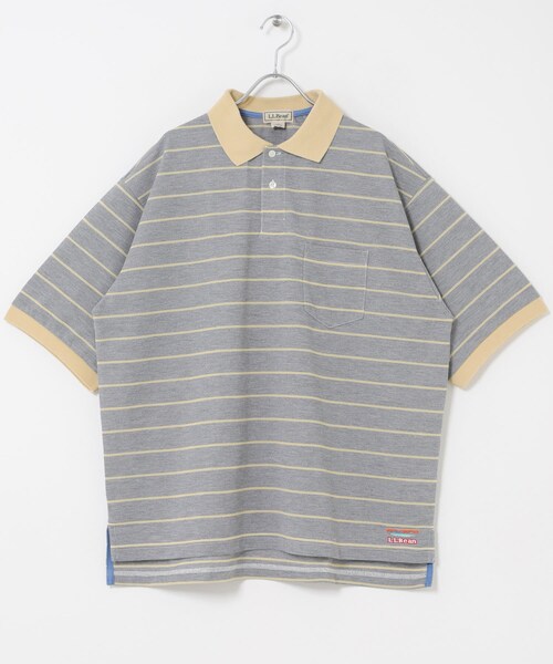 URBAN RESEARCH DOORS(アーバンリサーチドアーズ)の「L.L.Bean JAPAN EDITION TROY SHORT-SLEEVE POLO(ポロシャツ・メンズ・BIRCH/GRN/T.GRY/BG/RED/PLUM/BRW/SAX/NVY/GRN・M/L/XL)」の16枚目の写真