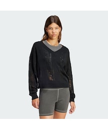 adidas | ディストレスト クルーネックスウェット(スウェット)