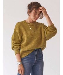 Ungrid | カラーモヘア混ルーズニット(ニット/セーター)