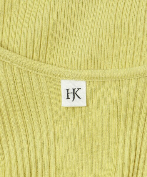 URBAN RESEARCH(アーバンリサーチ)の「HAKUJI Random rib open back camisole(キャミソール・レディース・Ivory/Canaria/Black・one)」の13枚目の写真