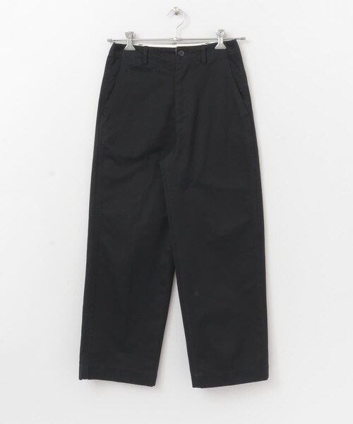 URBAN RESEARCH DOORS(アーバンリサーチドアーズ)の「FORK&SPOON チノワイドトラウザー∴(チノパンツ・レディース・BEIGE/NAVY・1/2)」の22枚目の写真