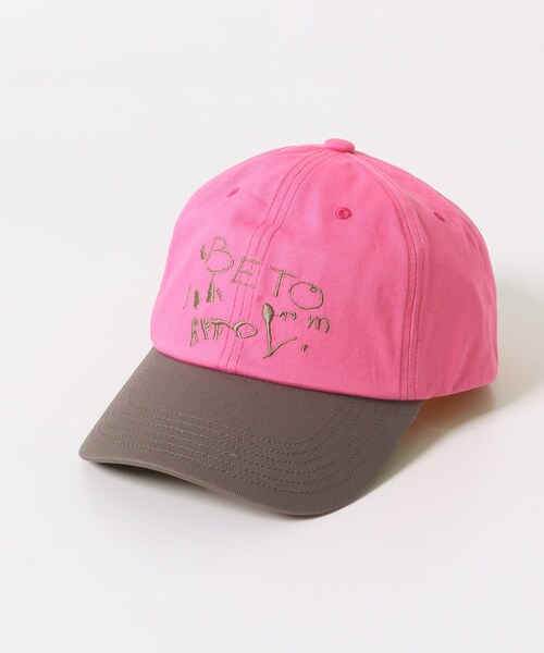 URBAN RESEARCH DOORS(アーバンリサーチドアーズ)の「LY Garabato cap(キャップ・レディース・PINK/GREEN/GRAY/GRANA・one)」の4枚目の写真