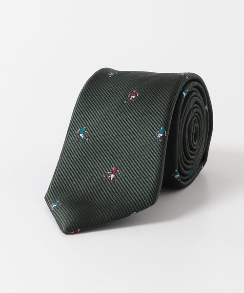 URBAN RESEARCH DOORS(アーバンリサーチドアーズ)の「LIFE STYLE TAILOR フットボールモチーフタイ(ネクタイ・メンズ・01NAVY/02GREEN・-)」の4枚目の写真