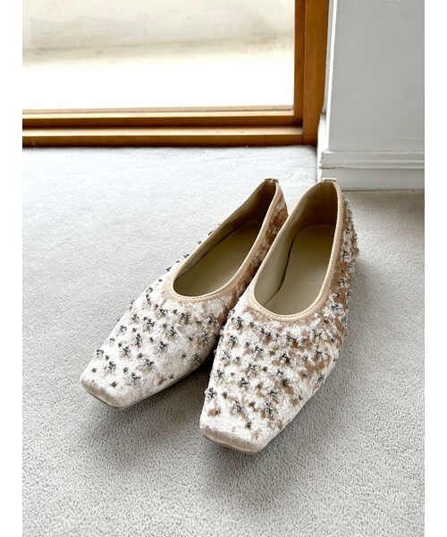 Ungrid（アングリッド）の「ビジューフラットシューズ（その他シューズ・レディース・ブラック/ベージュ・S/M/L）」の18枚目の写真