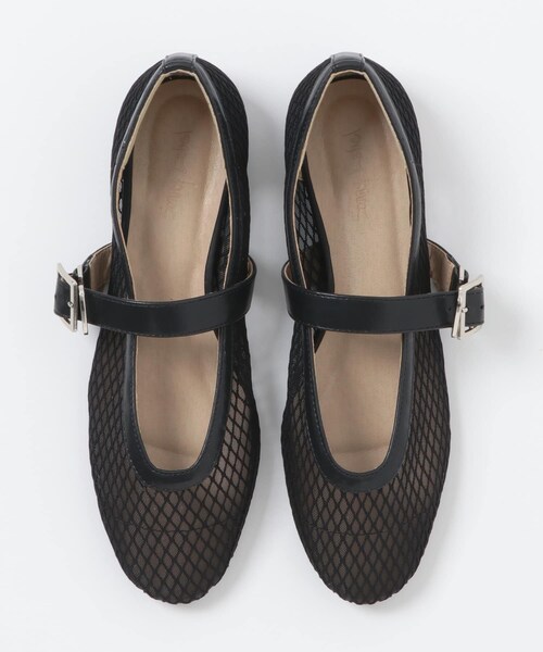 URBAN RESEARCH Sonny Label（アーバンリサーチサニーレーベル）の「メッシュストラップフラットシューズ（その他シューズ・レディース・ブラック/オフ・S/M/L）」の19枚目の写真