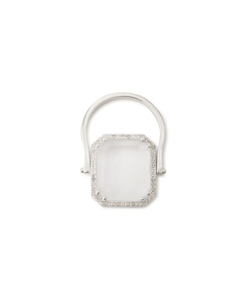 ADAM ET ROPE'(アダムエロペ)の「【J'aDoRe・店舗限定】【MALUS /マリュス】Rock crystal ring(リング・レディース・シルバー・10/11/12)」の13枚目の写真