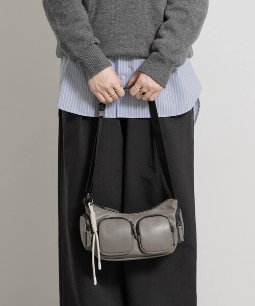 THE GOODLAND MARKET（ザグッドランドマーケット）の「F/CE.　TECH LEATHER TACTICAL SHOULDER（ショルダーバッグ・レディース・BROWN/BLACK・Free）」の13枚目の写真