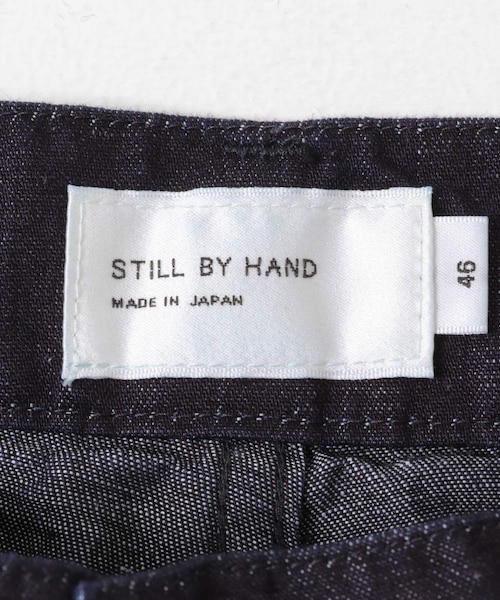 URBAN RESEARCH DOORS(アーバンリサーチドアーズ)の「STILL BY HAND HEMP MIXED DENIM PANTS(デニムパンツ・メンズ・BLACK/DARK NAVY・44/46/48)」の15枚目の写真