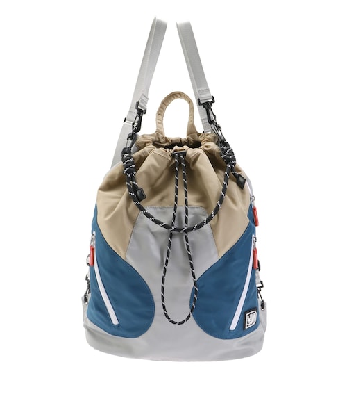 UN3D.(アンスリード)の「4WAY BACK PACK(バックパック/リュック・レディース・グレー/ブラック/ミックス・F)」の6枚目の写真