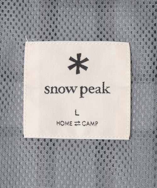 URBAN RESEARCH DOORS(アーバンリサーチドアーズ)の「Snow Peak Apparel FADE CHECK BREEZY SHIRTS(シャツ/ブラウス・メンズ・RED/LIGHT BLUE/GREIGE・M/L/XL)」の11枚目の写真