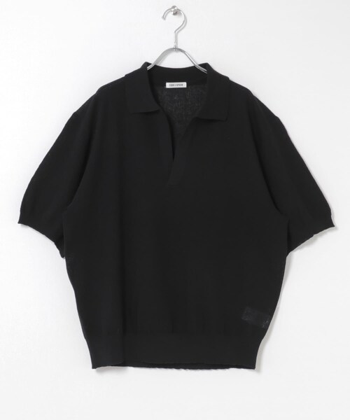 URBAN RESEARCH DOORS(アーバンリサーチドアーズ)の「FORK&SPOON リネンブレンドスキッパーニット(ニット/セーター・メンズ・LIGHTBLUE/BROWN/BLACK・4/5)」の11枚目の写真