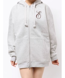 EVRIS | era bloom グラフィックジップパーカー(パーカー)