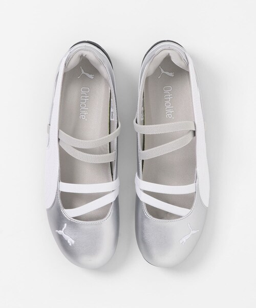 KBF(ケイビーエフ)の「PUMA SPEEDCATBALLETMETALLICWNS(スニーカー・レディース・SILVER・23.5/24.5)」の4枚目の写真
