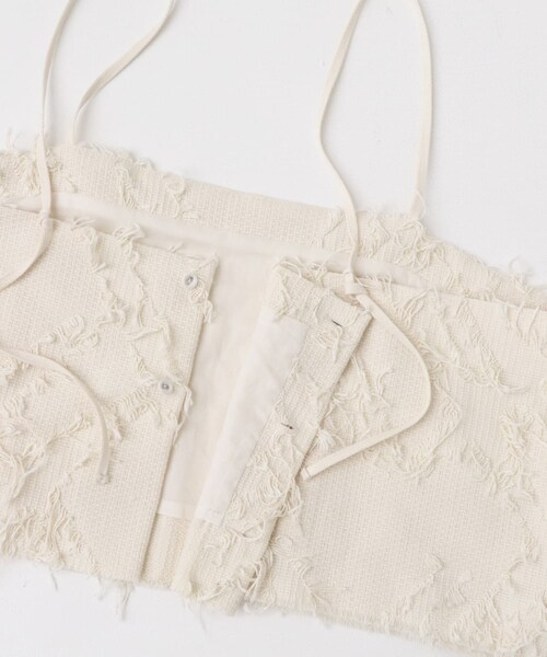 かぐれ（カグレ）の「ジャガードキャミソール（キャミソール・レディース・IVORY・FREE）」の18枚目の写真