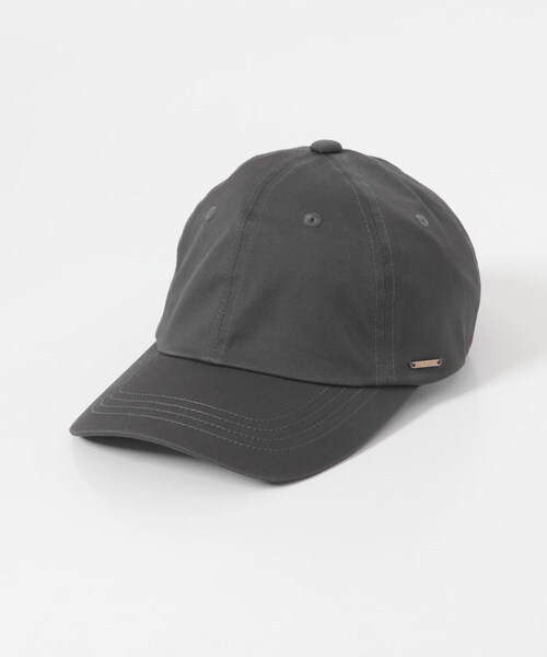 URBAN RESEARCH DOORS(アーバンリサーチドアーズ)の「ツイルプレートキャップ(キャップ・レディース・CHARCOAL/GRIEGE/BURGUNDY・-)」の1枚目の写真