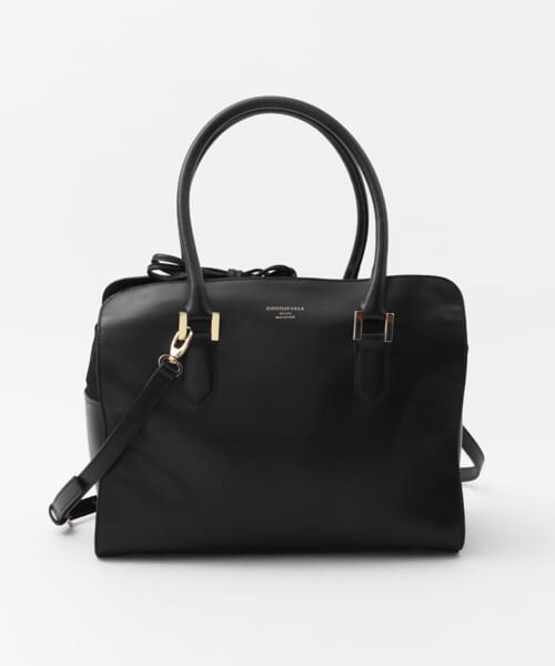 URBAN RESEARCH ROSSO（アーバンリサーチロッソ）の「CHRISTIAN VILLA　2WAYボストンバッグ（ボストンバッグ・レディース・NERO/C48 BEIGE・-）」の6枚目の写真