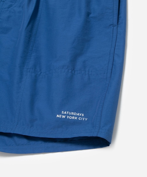 Saturdays NYC（サタデーズ ニューヨークシティ ）の「Talley Swim Short（水着・メンズ・キャメル/ブルー・L/M/S/XL/XS）」の17枚目の写真