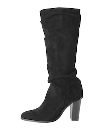 MERCURYDUO | フェイクスエードソフトロングブーツ(ブーツ)