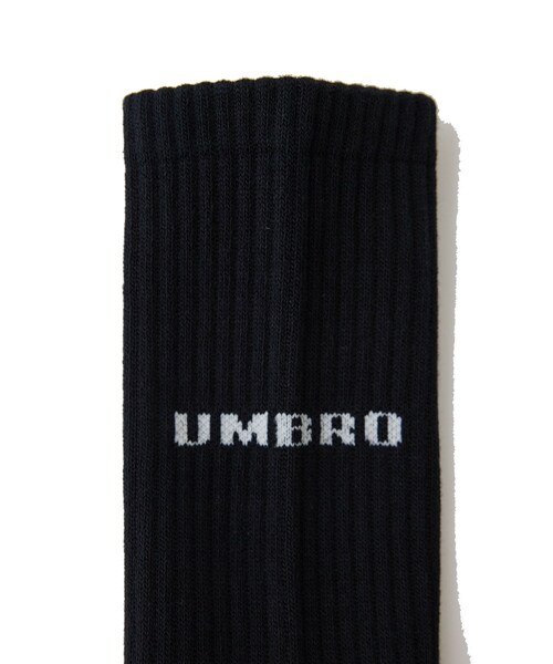 ADAM ET ROPE'（アダムエロペ）の「【BAL/バル】×UMBRO JACQUARD SOCKS（ソックス/靴下・メンズ・ブラック/ホワイト・F）」の6枚目の写真