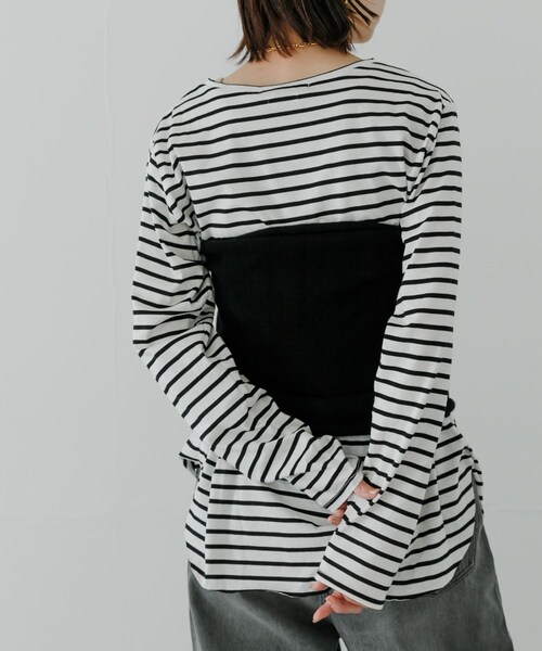 URBAN RESEARCH（アーバンリサーチ）の「ウールカシミヤニットビスチェ（その他トップス・レディース・BLACK/GRAY/KHAKI・FREE）」の7枚目の写真