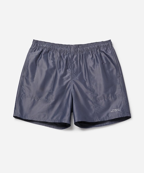 Saturdays NYC(サタデーズ ニューヨークシティ )の「Talley Iridescent Swimshort(水着・メンズ・ダークブラウン/ネイビー・L/M/S/XL/XS)」の19枚目の写真
