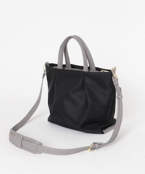 URBAN RESEARCH Sonny Label（アーバンリサーチサニーレーベル）の「『別注』Legato largo×Sonny Label　肩楽2WAYショルダーバッグ（ショルダーバッグ・レディース・ブラック/ネイビー/ベージュ・one）」の11枚目の写真