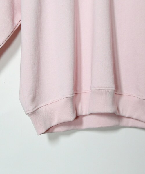 ADAM ET ROPE'（アダムエロペ）の「【KAPTAIN SUNSHINE】Sea Island Cotton Sweat Halfzip Pullover（スウェット・メンズ・グリーン/ピンク・36/38）」の10枚目の写真