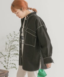 ITEMS URBANRESEARCH | ステッチオーバージャケット(カバーオール)