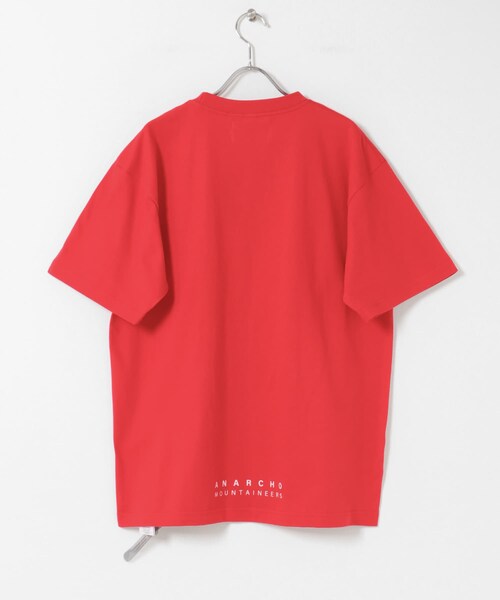 EKAL(エカル)の「mountain research Against(Tシャツ/カットソー・メンズ・Red/Black・M/L/XL/XXL)」の10枚目の写真