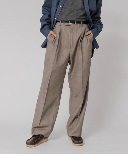 URBAN RESEARCH（アーバンリサーチ）の「HERRINGBONE ST TROUSER（その他パンツ・メンズ・BROWN/GRAY/CHARCOAL・M/L）」の4枚目の写真