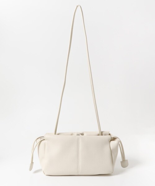 URBAN RESEARCH DOORS（アーバンリサーチドアーズ）の「2WAY巾着ショルダーバッグ（ショルダーバッグ・レディース・BLACK/IVORY/L.BLUE・one）」の8枚目の写真