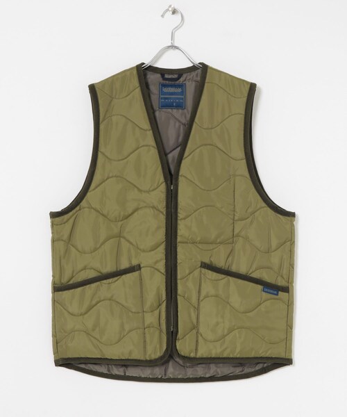 YLEVE　LAVENHAM ZIPPED GILET