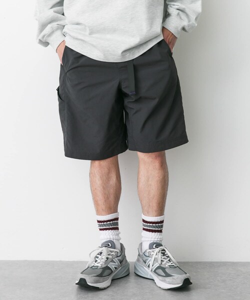 URBAN RESEARCH DOORS（アーバンリサーチドアーズ）の「『別注』BURLAP OUTFITTER×DOORS　Supplex Nylon Shorts（その他パンツ・メンズ・BRINDLE/BLACK/RAVEN・M/L）」の16枚目の写真