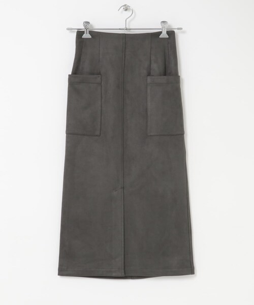 ITEMS URBANRESEARCH（アイテムズ アーバンリサーチ）の「フェイクスエードタイトスカート（スカート・レディース・IVO/MOC/SUMIKURO・FREE）」の18枚目の写真