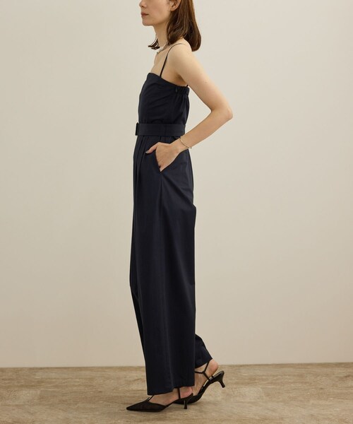 ROPE'(ロペ)の「コットンサテンオールインワン/洗える(つなぎ/オールインワン・レディース・ネイビー/ターコイズ・F)」の21枚目の写真