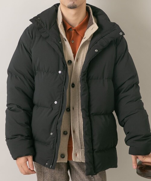 URBAN RESEARCH ROSSO（アーバンリサーチロッソ）の「『MADE IN JAPAN』『XLサイズあり』スタンドグリーンダウンジャケット（その他アウター・メンズ・BLACK/GRAY・M/L/XL）」の8枚目の写真